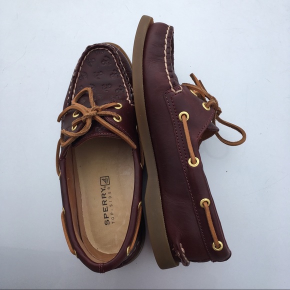 Sperry Top-Siders With anchor print size 5.5 - Picture 5 of 8